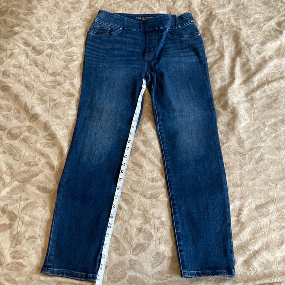 Chico's Pull-On Ankle Jegging Inverness Indigo Size 0 Regular - NWT - Picture 4 of 15
